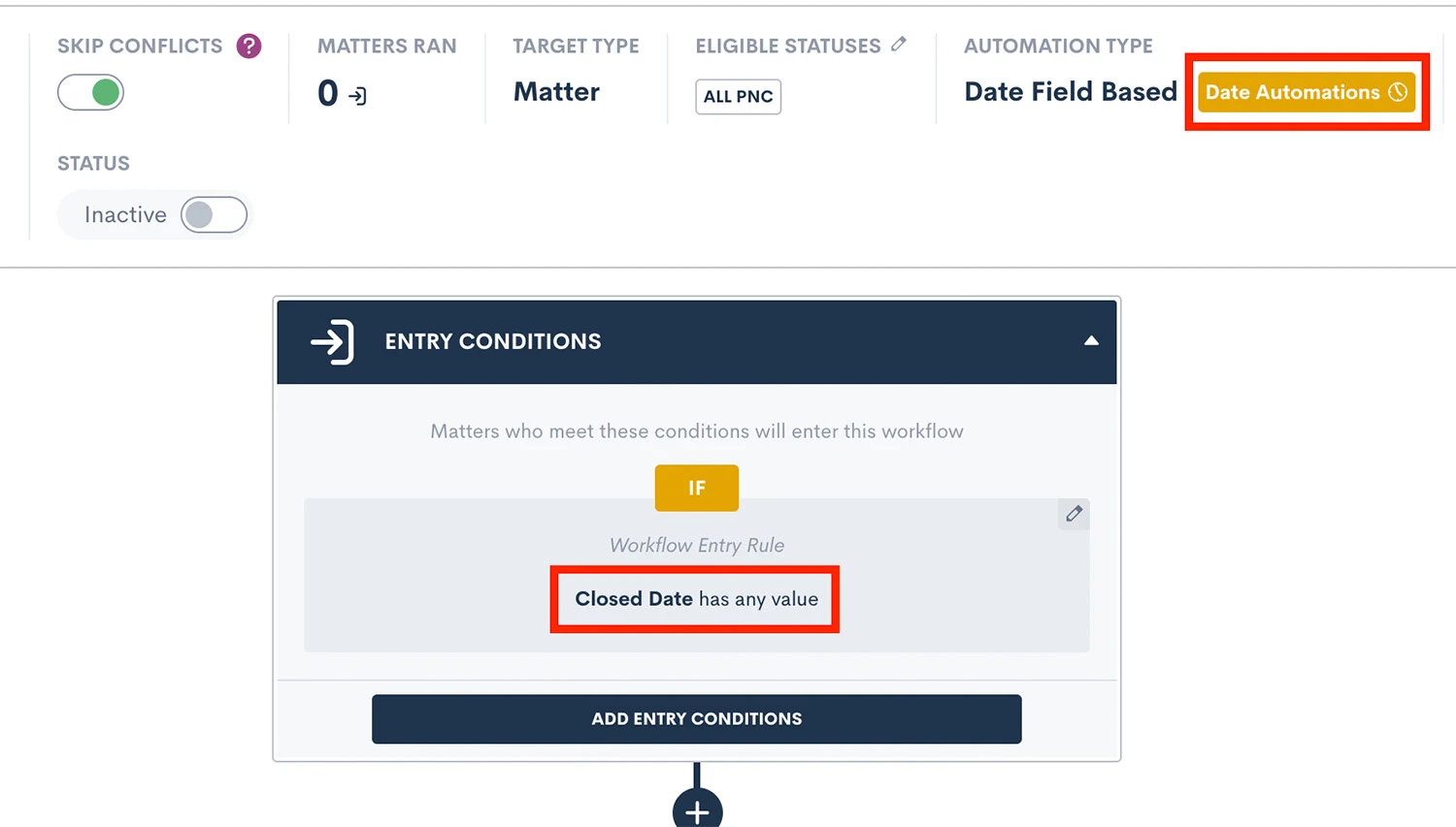 Date Field-Based Automations