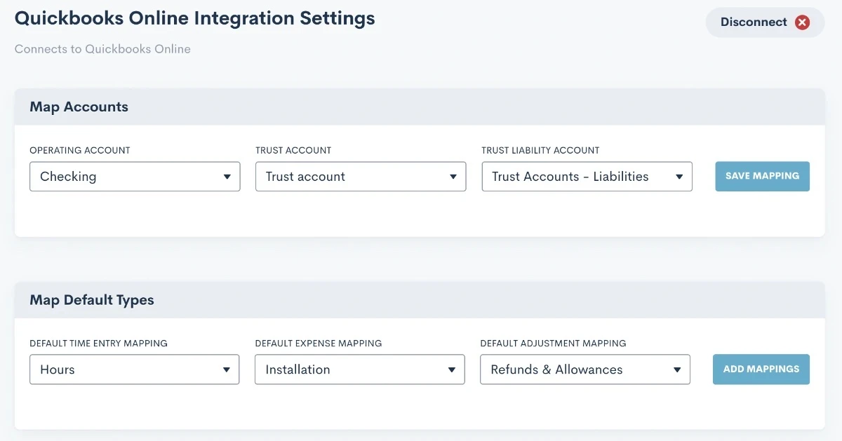 QuickBooks Integration