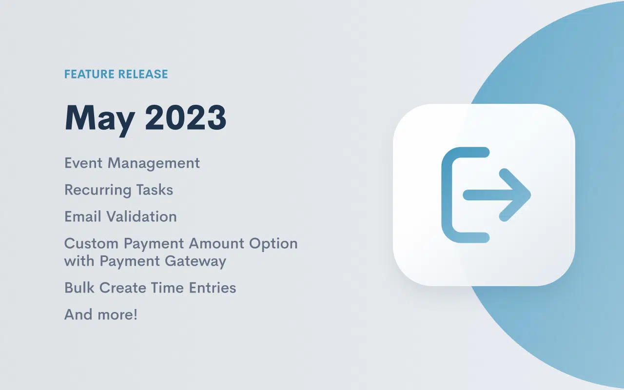 May 2023 Feature Release