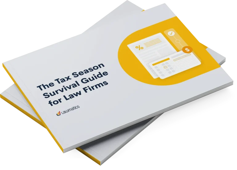 Ebook thumbnail: The Tax Season Survival Guide for Law Firms